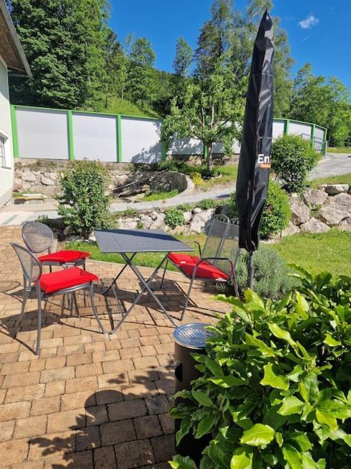 Wohnung Mit Garten Pettenbach Esterno foto